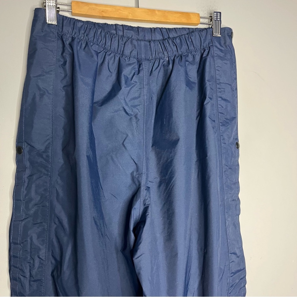 Vintage MEC Men's Navy Blue Nylon Waterproof Splash Pants, size M - Picture 2 of 12